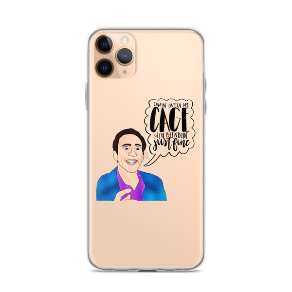 Nicolas Cage - iPhone Case - MurderSheBought