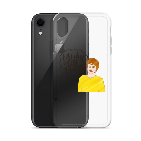 Blanche Devereaux - Golden Girls - iPhone Case - MurderSheBought