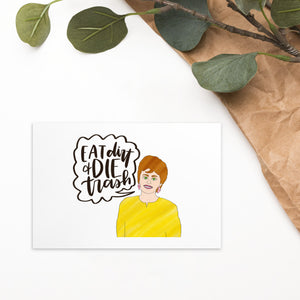 Blanche Devereaux Postcard - Golden Girls - MurderSheBought