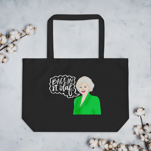 Rose Nylund - Golden Girls - Large Tote Bags - MurderSheBought