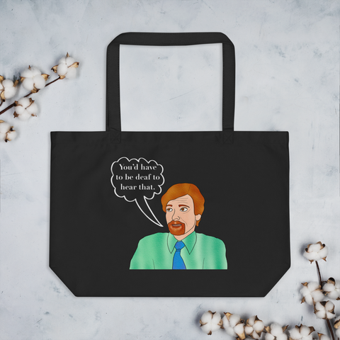 Murray Hewitt - Flight of the Conchords - Large Tote Bag - MurderSheBought