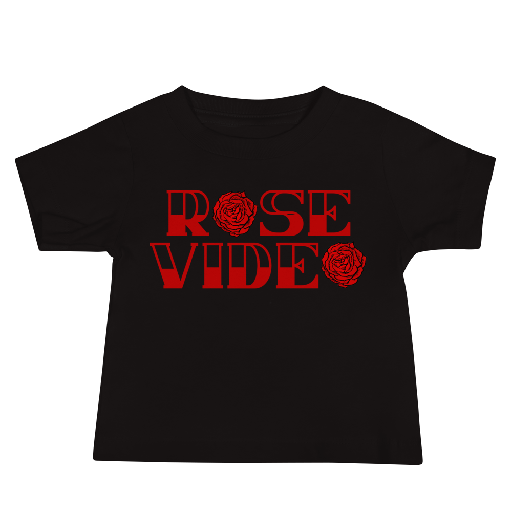 Rose Video Baby T-Shirt - MurderSheBought