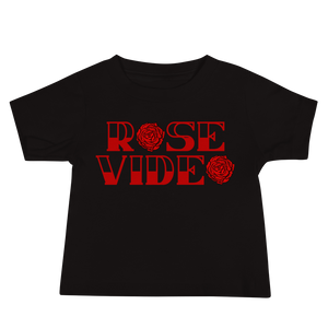 Rose Video Baby T-Shirt - MurderSheBought