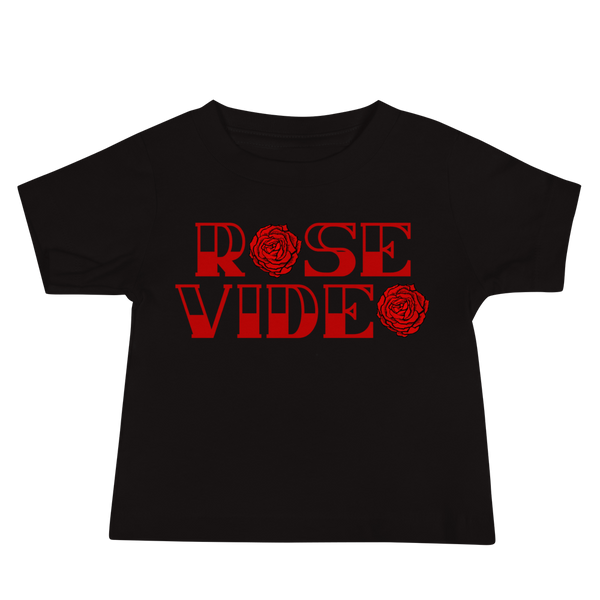 Rose Video Baby T-Shirt - MurderSheBought