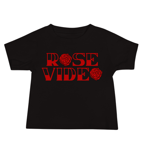 Rose Video Baby T-Shirt - MurderSheBought