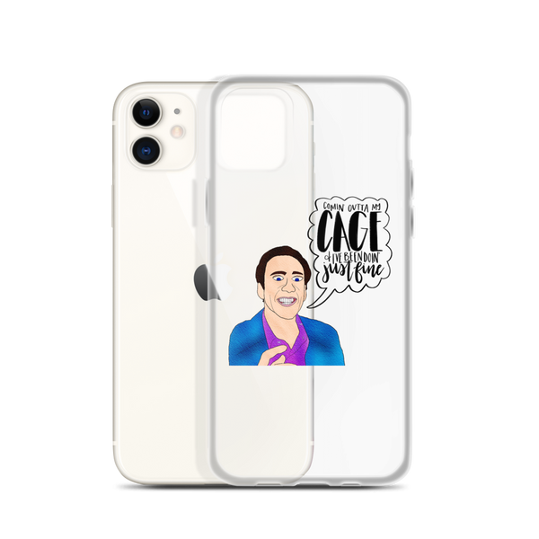 Nicolas Cage - iPhone Case - MurderSheBought