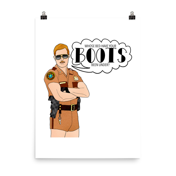 Lt. Jim Dangle - Reno 911 - Poster - MurderSheBought