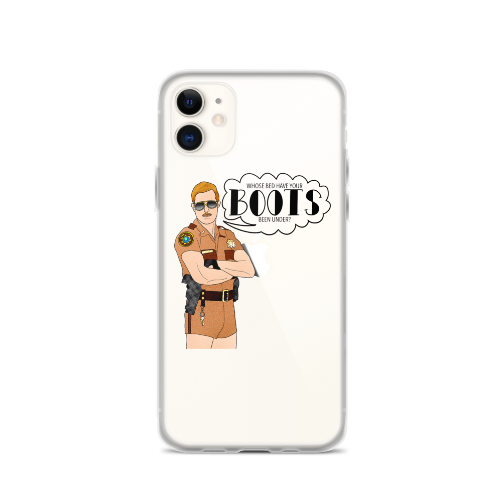 Lt. Jim Dangle - Reno 911 - iPhone Case - MurderSheBought