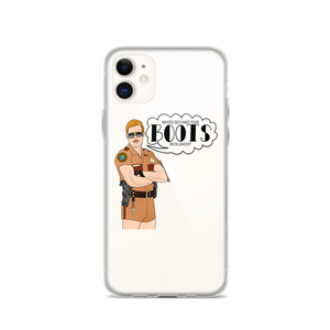 Lt. Jim Dangle - Reno 911 - iPhone Case - MurderSheBought