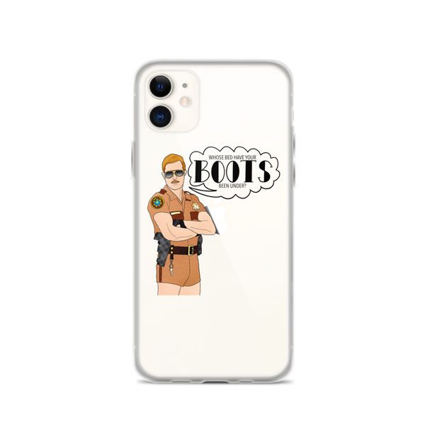 Lt. Jim Dangle - Reno 911 - iPhone Case - MurderSheBought