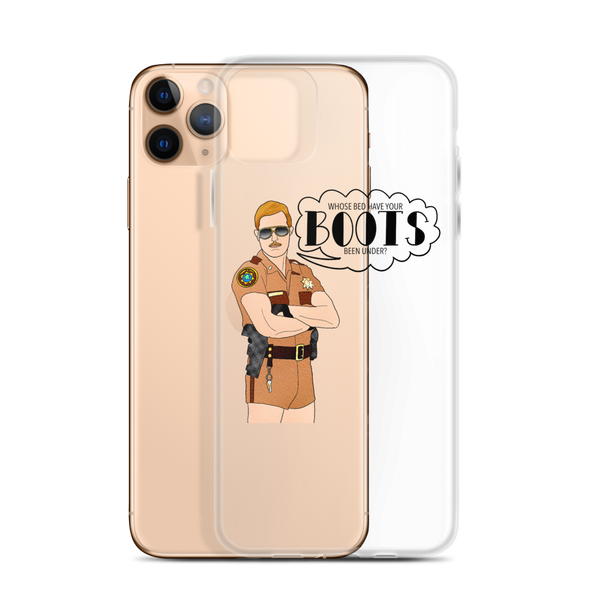 Lt. Jim Dangle - Reno 911 - iPhone Case - MurderSheBought