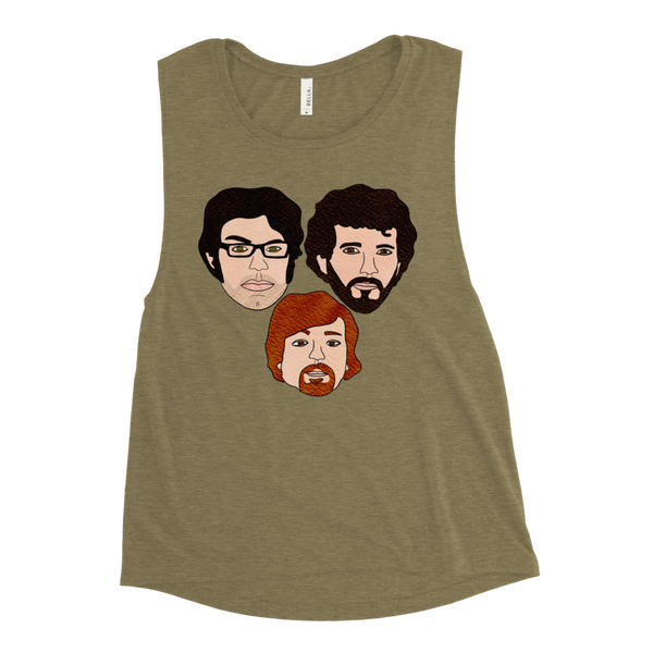 Flight of the Conchords - Ladies’ Muscle Tank - MurderSheBought