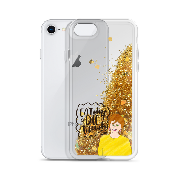 Blanche Devereaux - Golden Girls - Liquid Glitter Phone Case - MurderSheBought