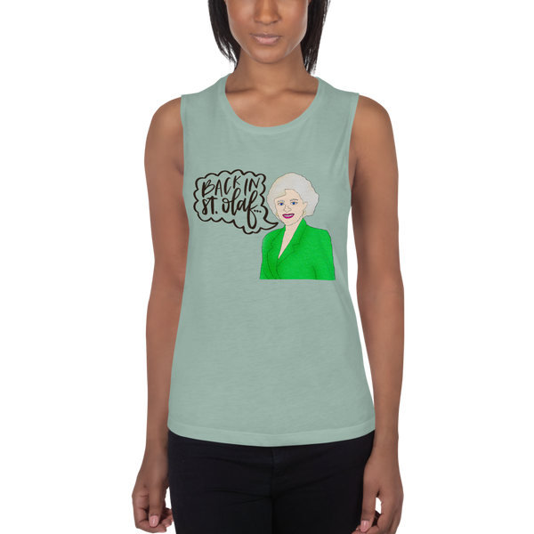 Rose Nylund - Golden Girls - Ladies’ Muscle Tank - MurderSheBought