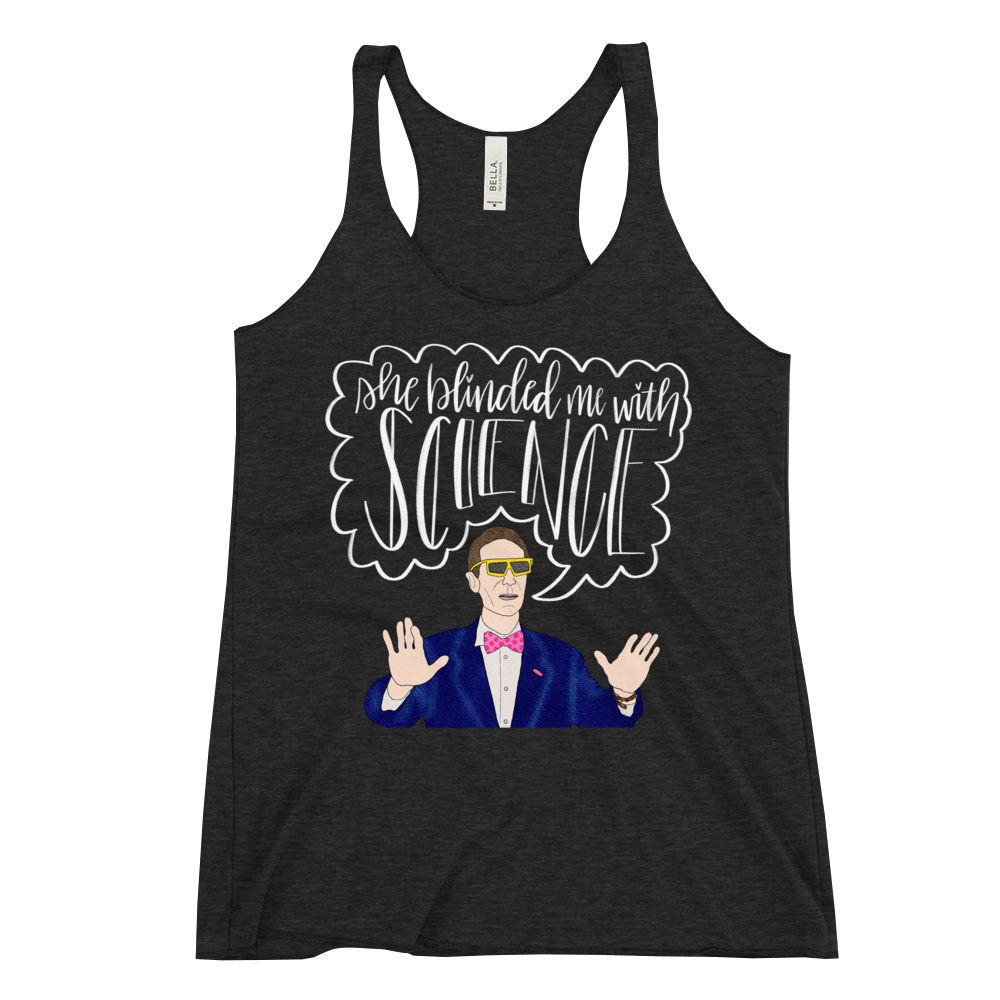 Bill Nye - Racerback Tank - MurderSheBought