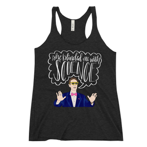 Bill Nye - Racerback Tank - MurderSheBought