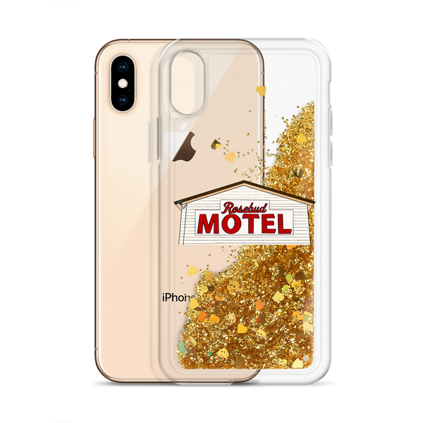 Rosebud Motel - Schitt's Creek - Liquid Glitter Phone Case - MurderSheBought