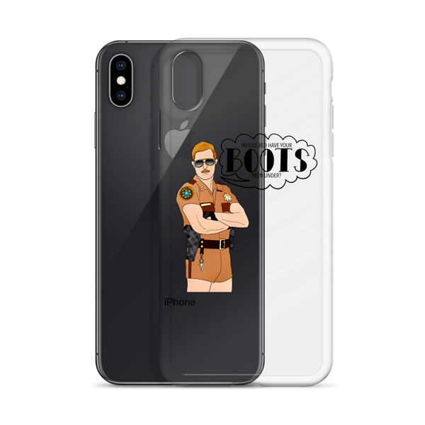 Lt. Jim Dangle - Reno 911 - iPhone Case - MurderSheBought