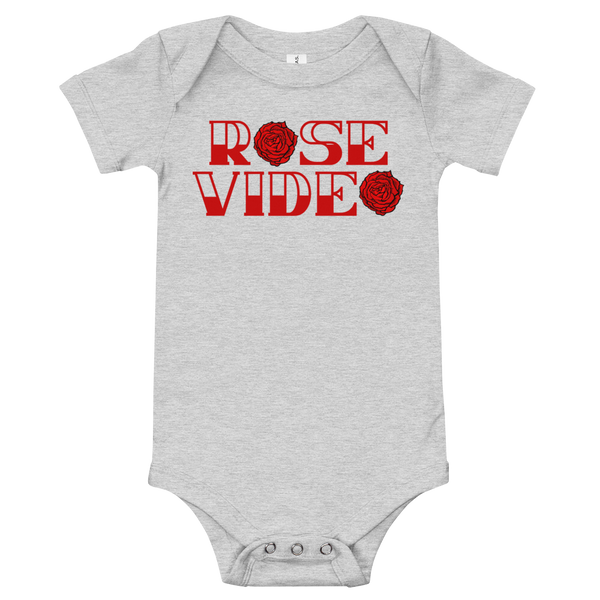 Rose Video Baby Onesie - MurderSheBought