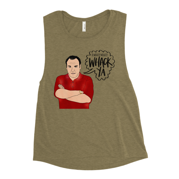 Tony Soprano - The Sopranos - Ladies’ Muscle Tank - MurderSheBought