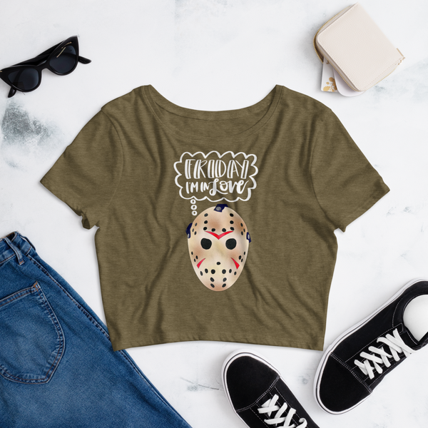 Jason Voorhees Crop Top