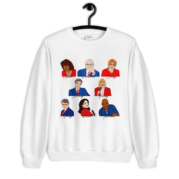 90's Talk Show Hosts - Sweatshirt - MurderSheBought