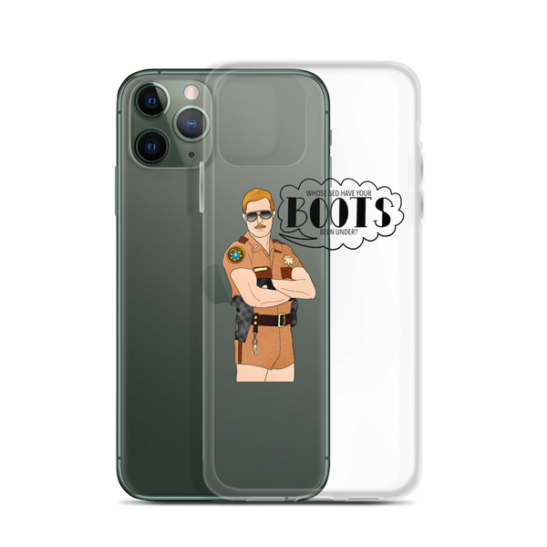 Lt. Jim Dangle - Reno 911 - iPhone Case - MurderSheBought