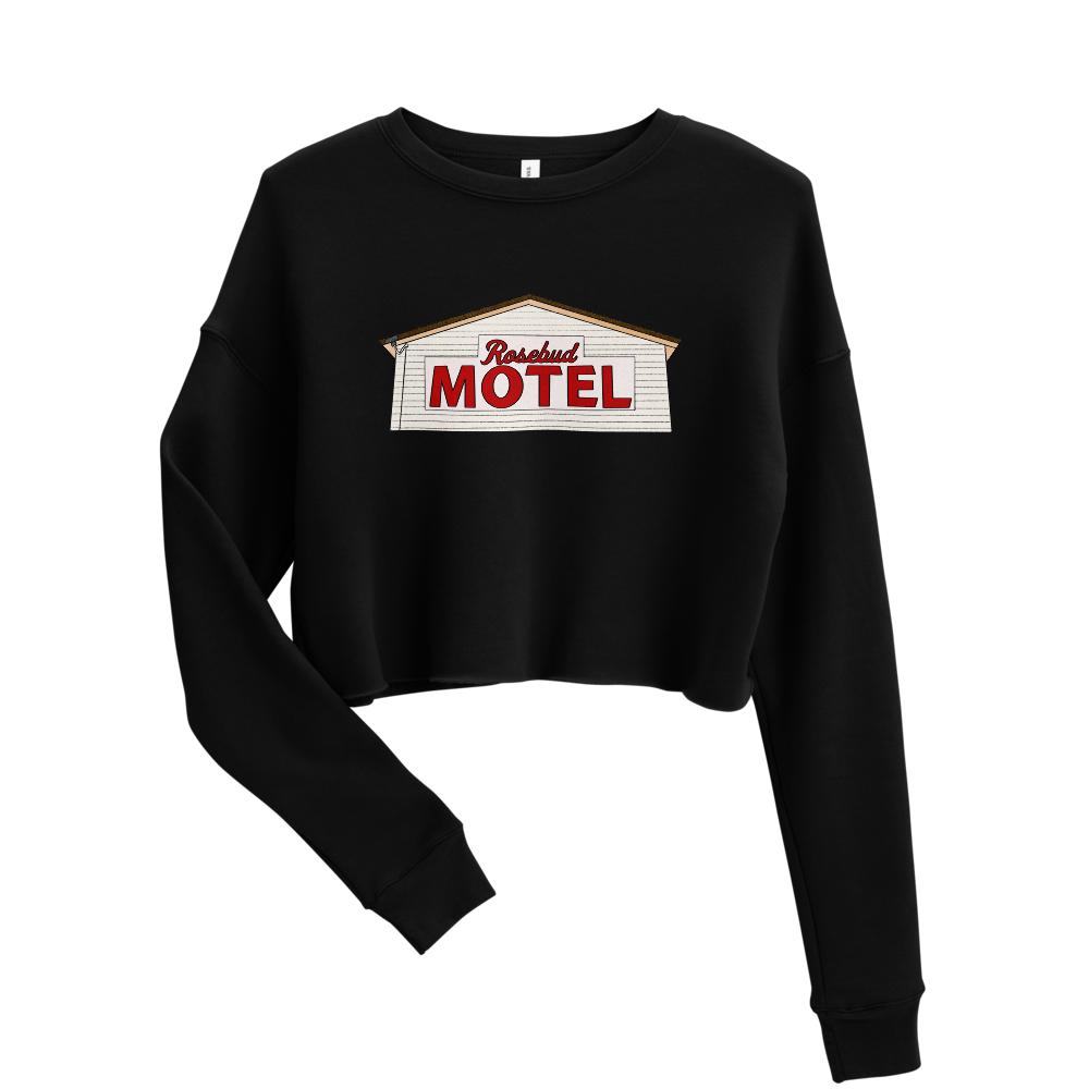 Rosebud Motel - Schitt's Creek - Crop Sweatshirt - MurderSheBought