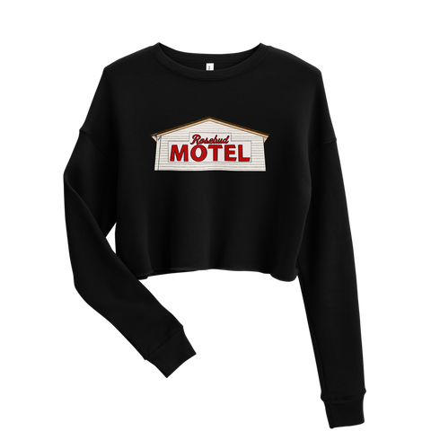 Rosebud Motel - Schitt's Creek - Crop Sweatshirt - MurderSheBought