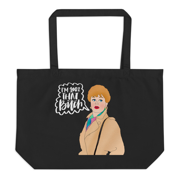 Jessica Fletcher - Murder, She Wrote - Large Tote Bag - MurderSheBought