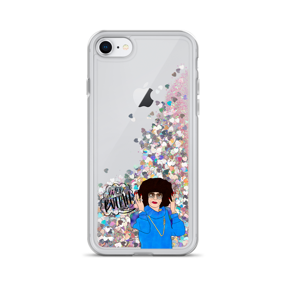 Linda Richman Coffee Talk SNL Liquid Glitter Phone Case