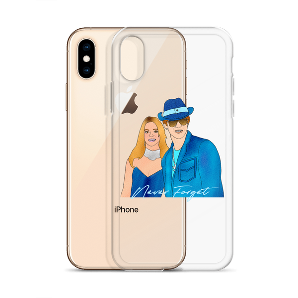 Britney & Justin iPhone Case - MurderSheBought