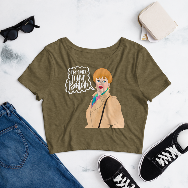 Jessica Fletcher - Murder, She Wrote - Crop Top - MurderSheBought