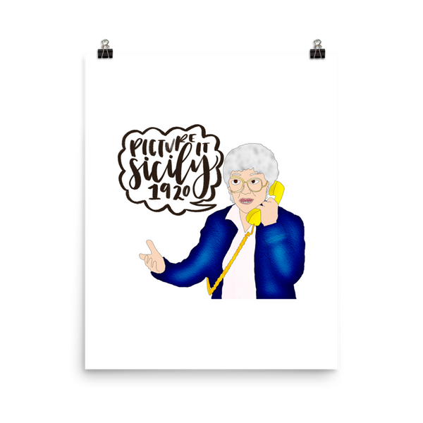 Sophia Petrillo - Golden Girls - Poster - MurderSheBought