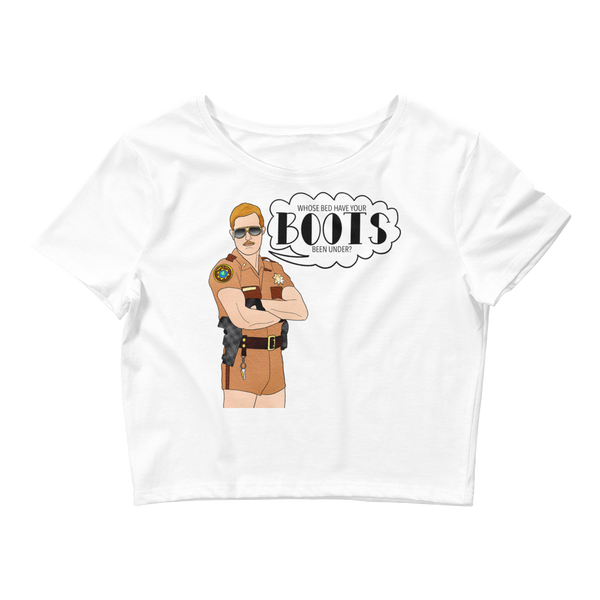 Lt. Jim Dangle - Reno 911 - Crop Top - MurderSheBought