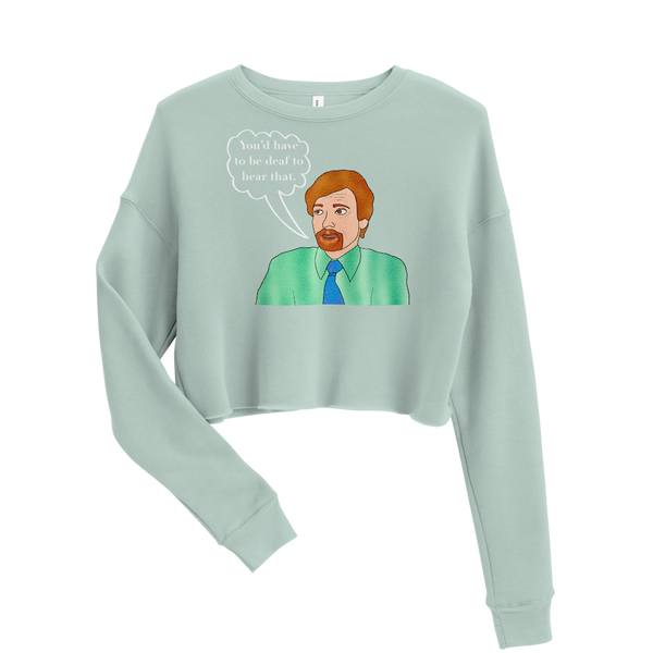 Murray Hewitt - Flight of the Conchords - Crop Sweatshirt - MurderSheBought