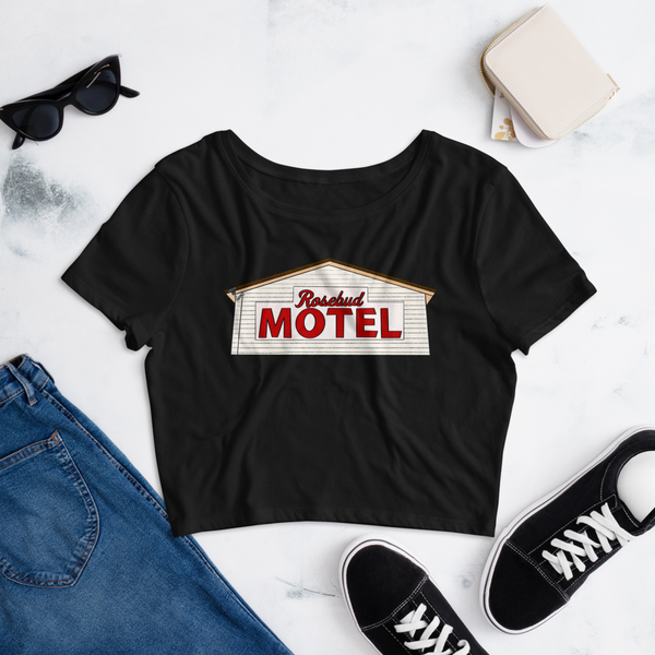 Rosebud Motel - Schitt's Creek - Crop Top - MurderSheBought