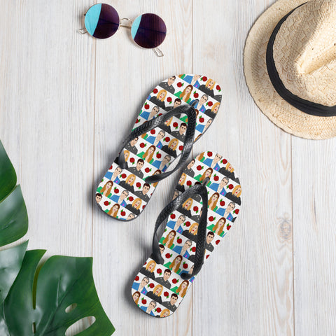 Schitt's Creek Flip Flops - MurderSheBought