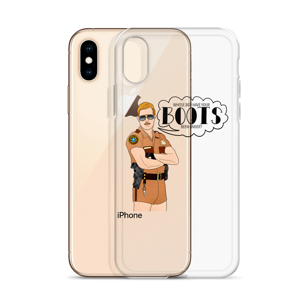 Lt. Jim Dangle - Reno 911 - iPhone Case - MurderSheBought