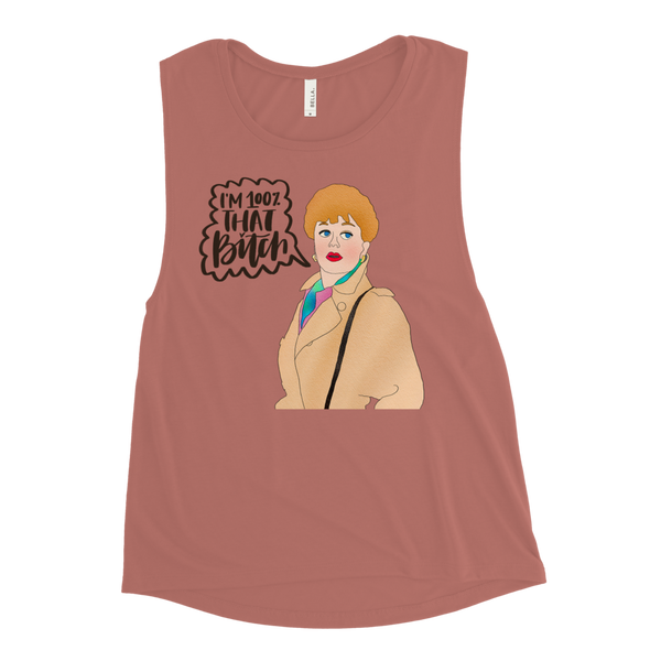 Jessica Fletcher - Murder, She Wrote - Ladies’ Muscle Tank - MurderSheBought