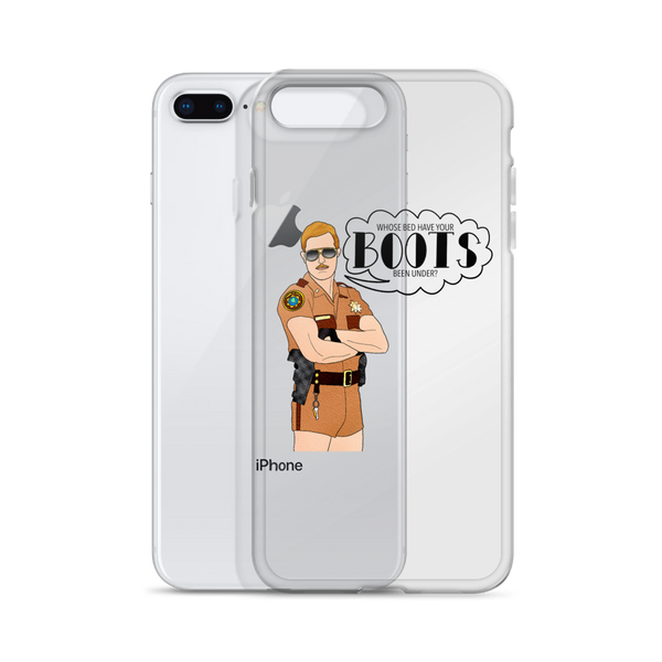 Lt. Jim Dangle - Reno 911 - iPhone Case - MurderSheBought