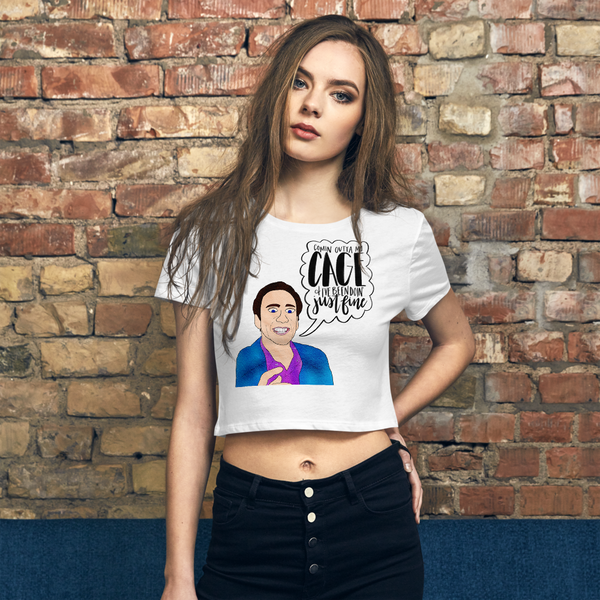 Nicolas Cage - Crop Top - MurderSheBought