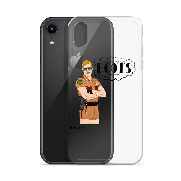 Lt. Jim Dangle - Reno 911 - iPhone Case - MurderSheBought