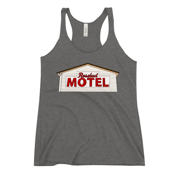 Rosebud Motel - Schitt's Creek - Racerback Tank - MurderSheBought