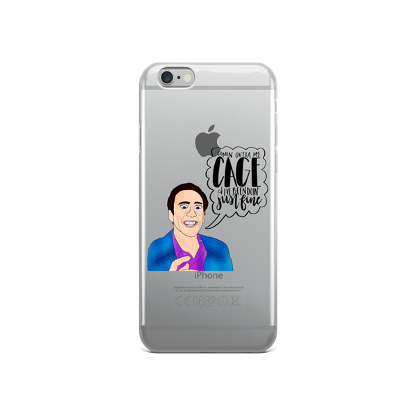 Nicolas Cage - iPhone Case - MurderSheBought