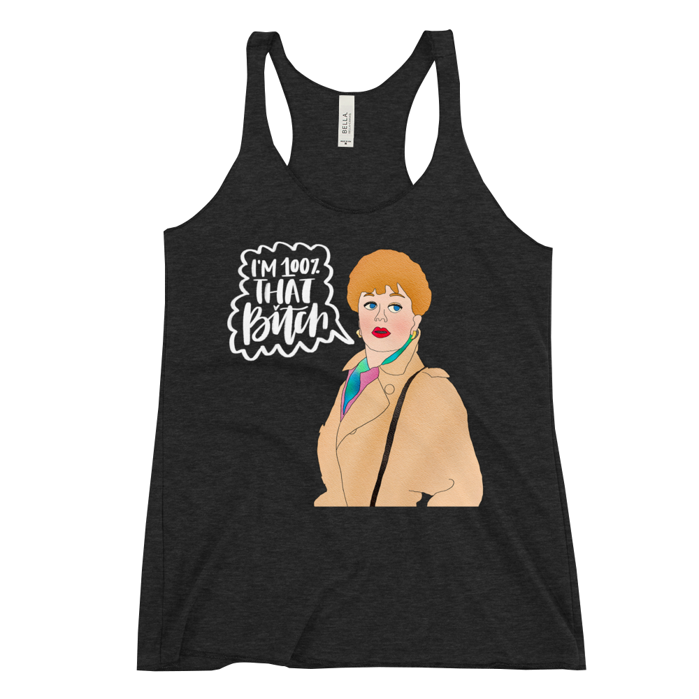 Jessica Fletcher - Murder, She Wrote - Racerback Tank - MurderSheBought