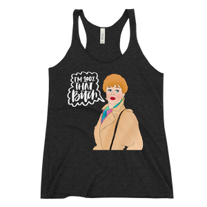 Jessica Fletcher - Murder, She Wrote - Racerback Tank - MurderSheBought