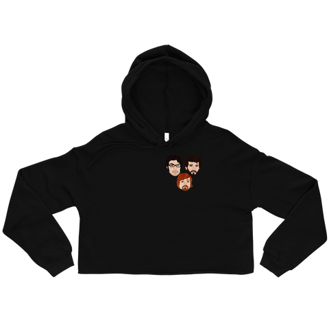 Flight of the Conchords - Crop Hoodie - MurderSheBought