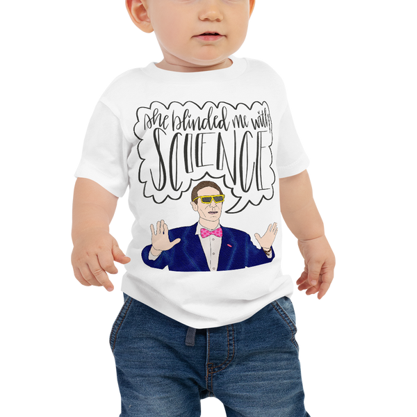 Bill Nye - Baby T-Shirt - MurderSheBought