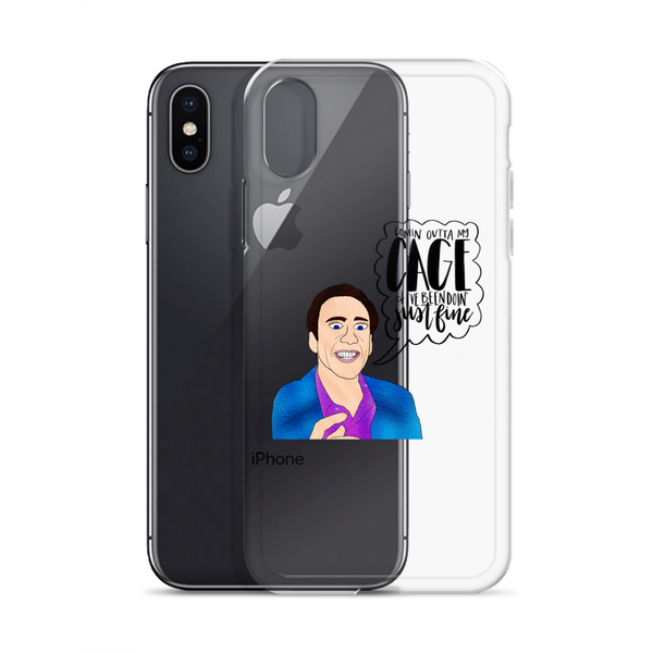 Nicolas Cage - iPhone Case - MurderSheBought